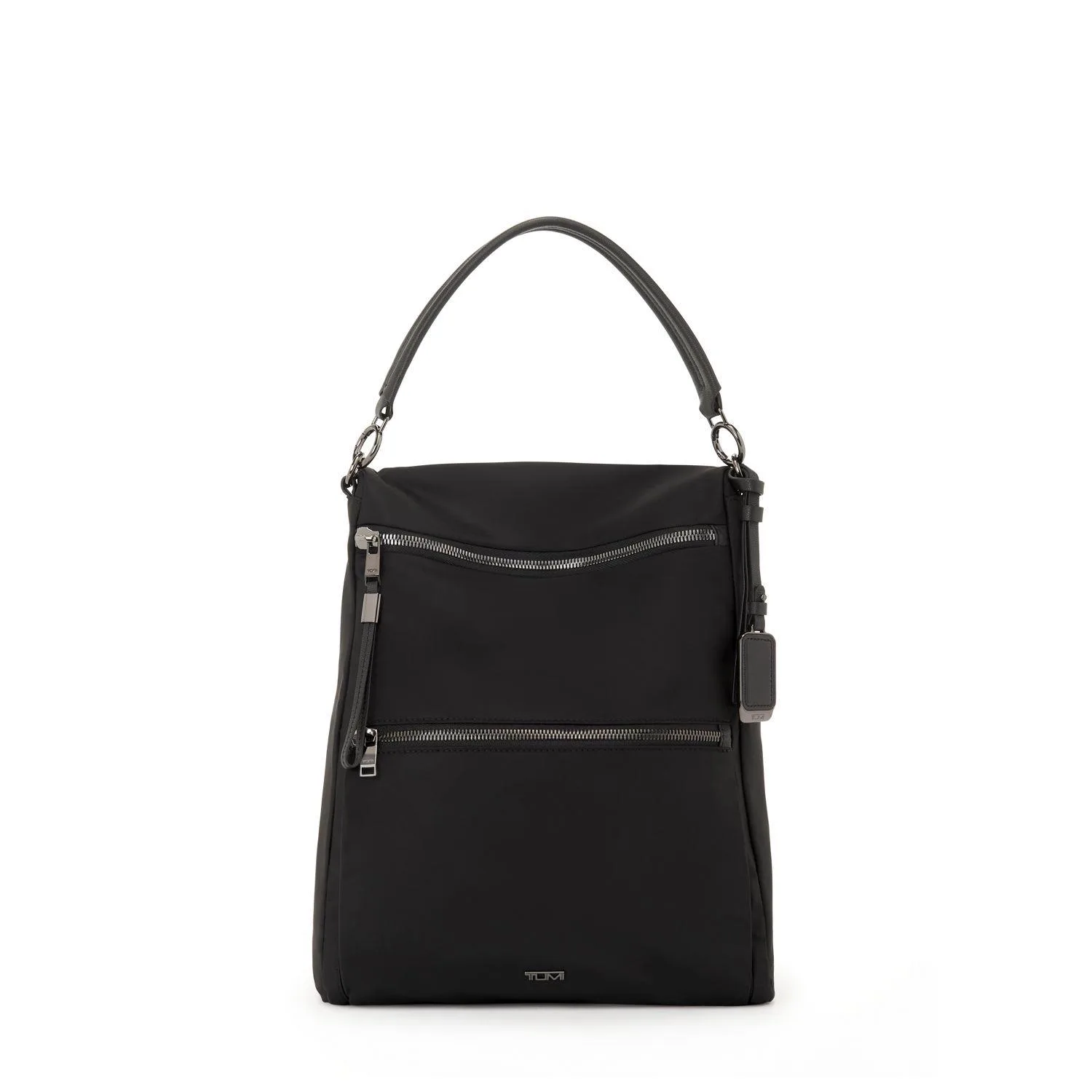 Tumi Voyageur Leigh Backpack/Tote- Black/Gunmetal