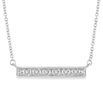 Jilco Inc Diamond Bar Pendant