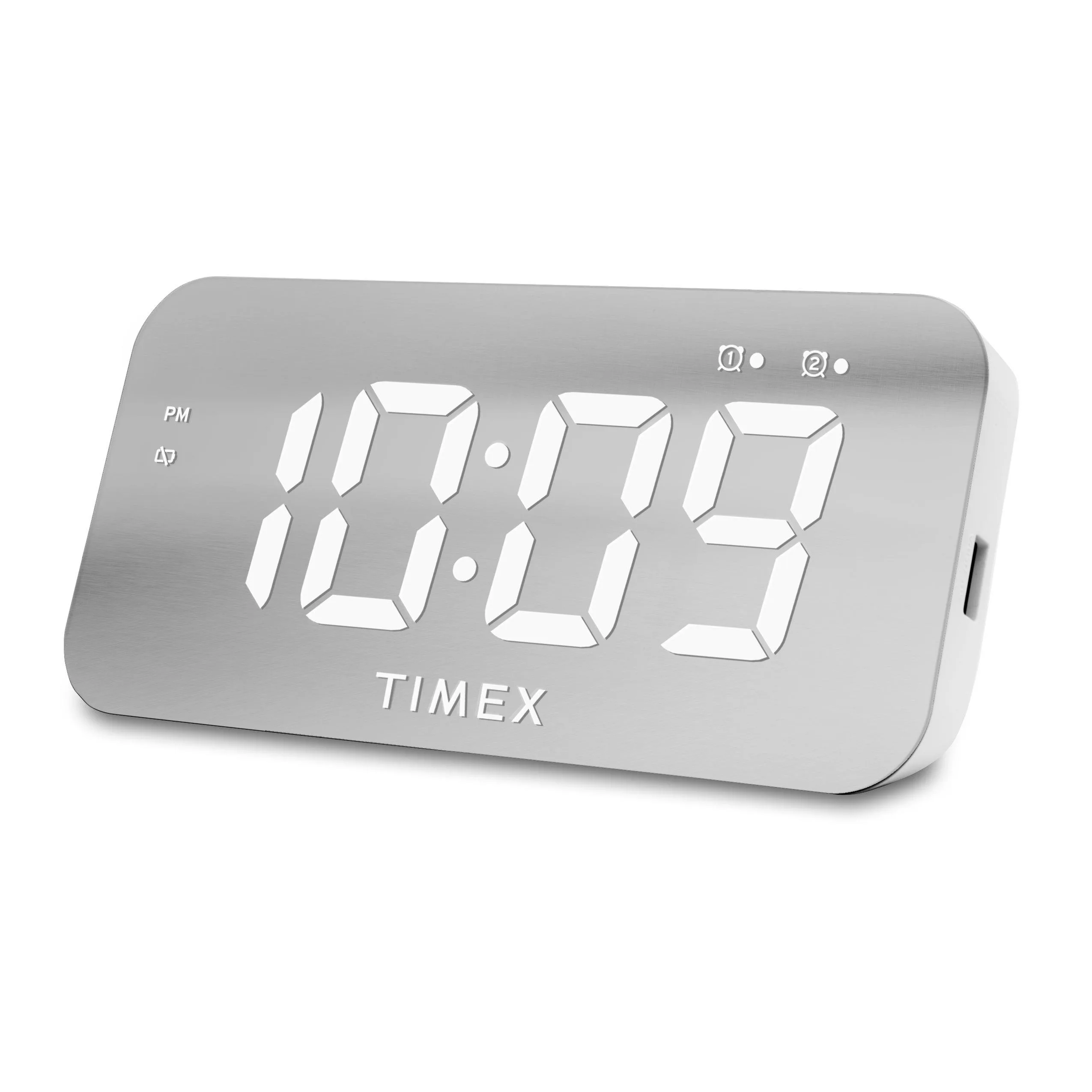 Timex Dual Alarm Jumbo Display Clock w/USB Charging