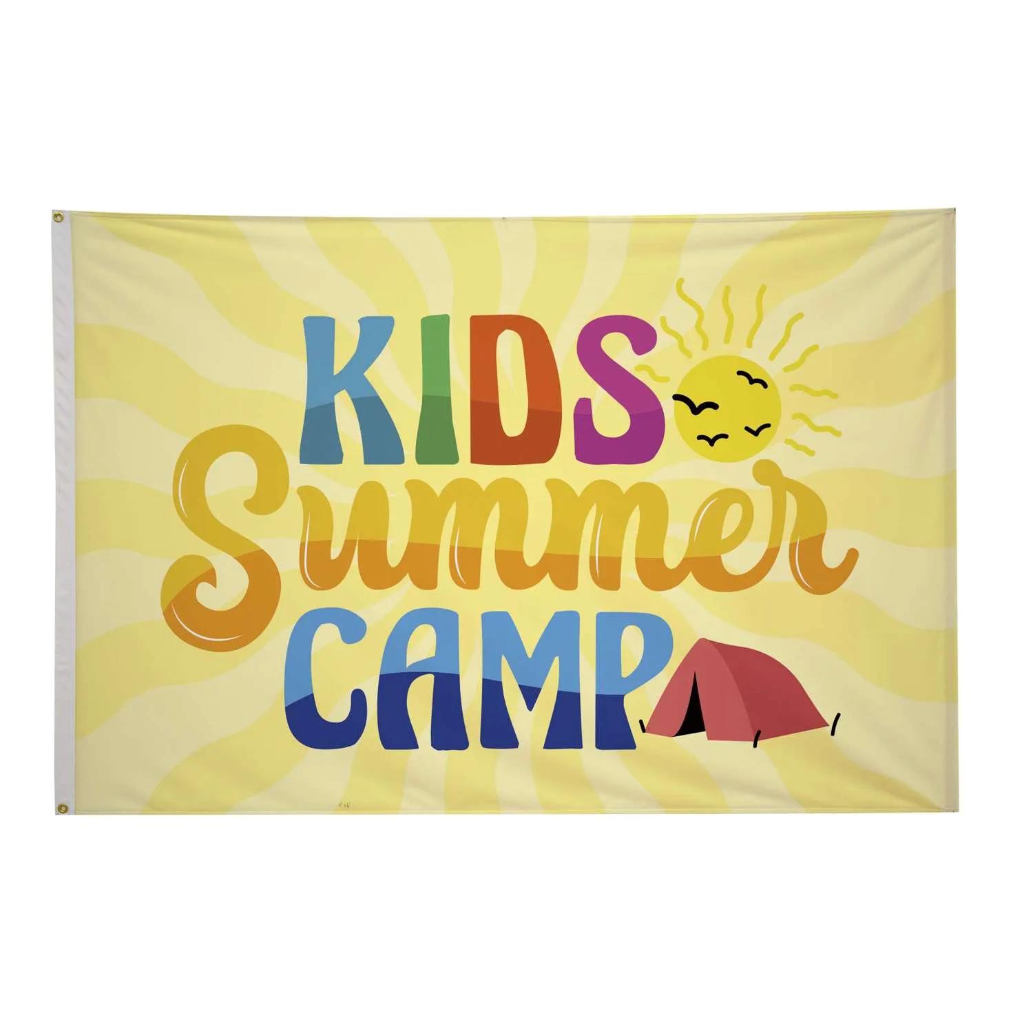 5' x 8' Polyester Flag Single-Sided