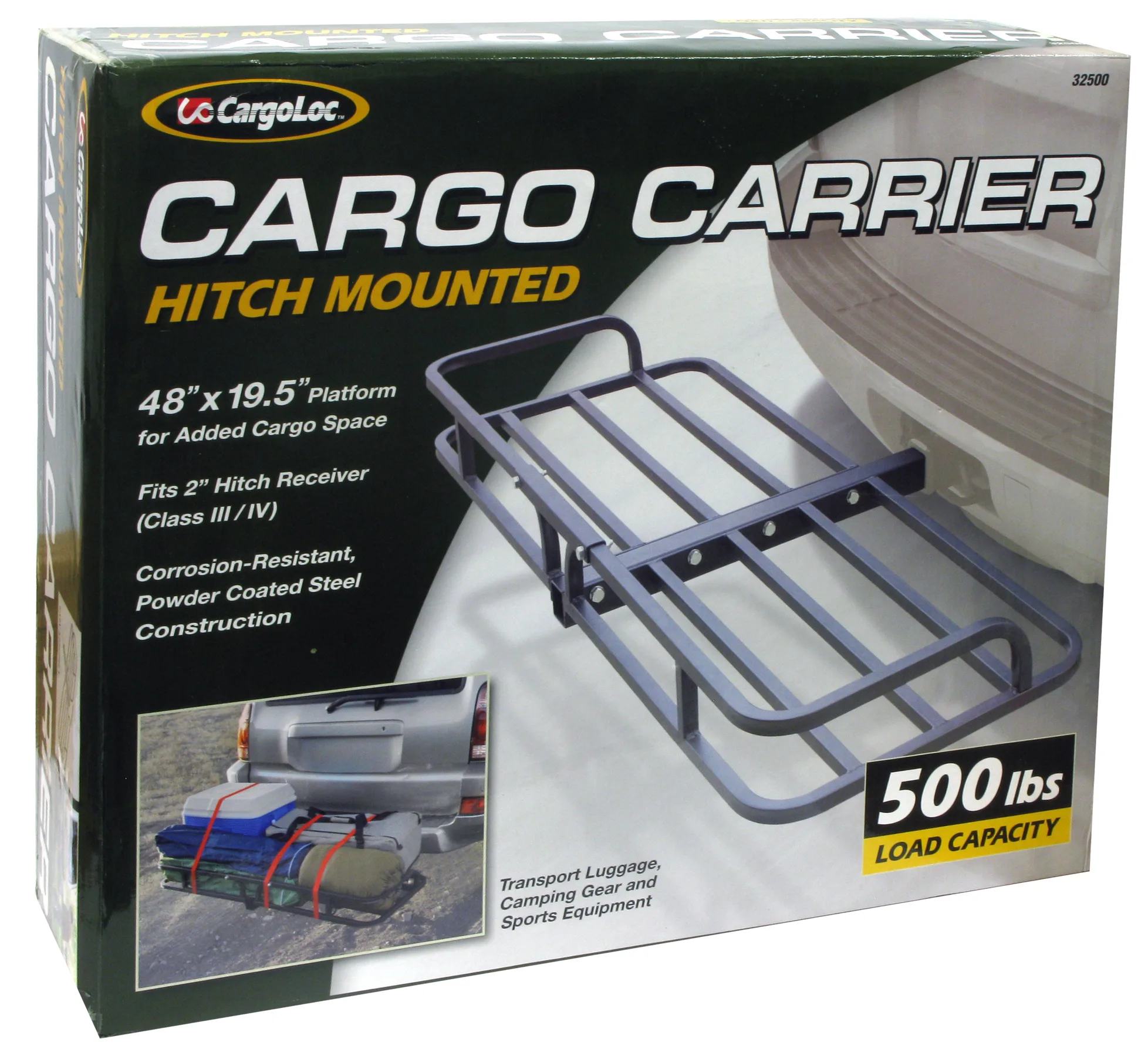 Allied Cargoloc Hitch Mounted Cargo Carrier