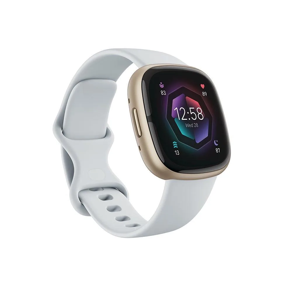 Fitbit Sense 2 Advanced Health Smartwatch Blue Mist/Soft Gold