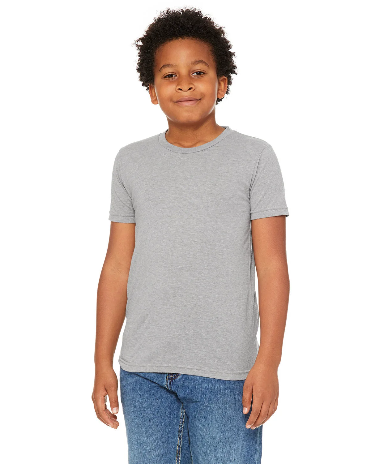 BELLA+CANVAS Youth Triblend Short-Sleeve T-Shirt