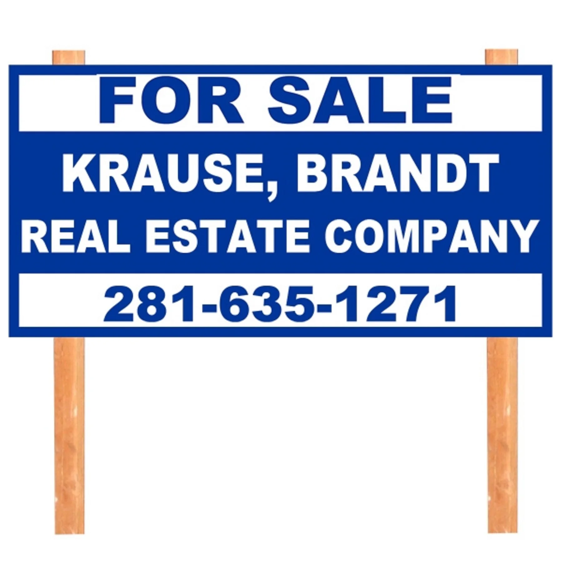 4' x 8' 10 mm Coroplast™ Sign