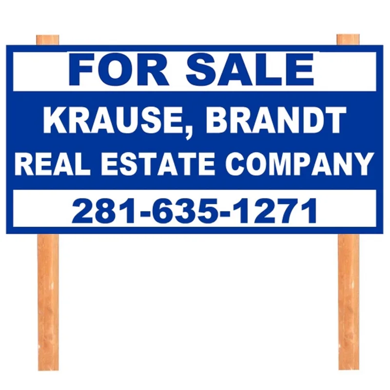 4' x 8' 10 mm Coroplast™ Sign
