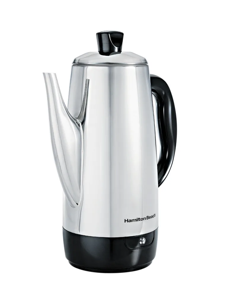 Hamilton Beach® Stainless Steel 12 Cup Percolator w/Cool Touch Handle