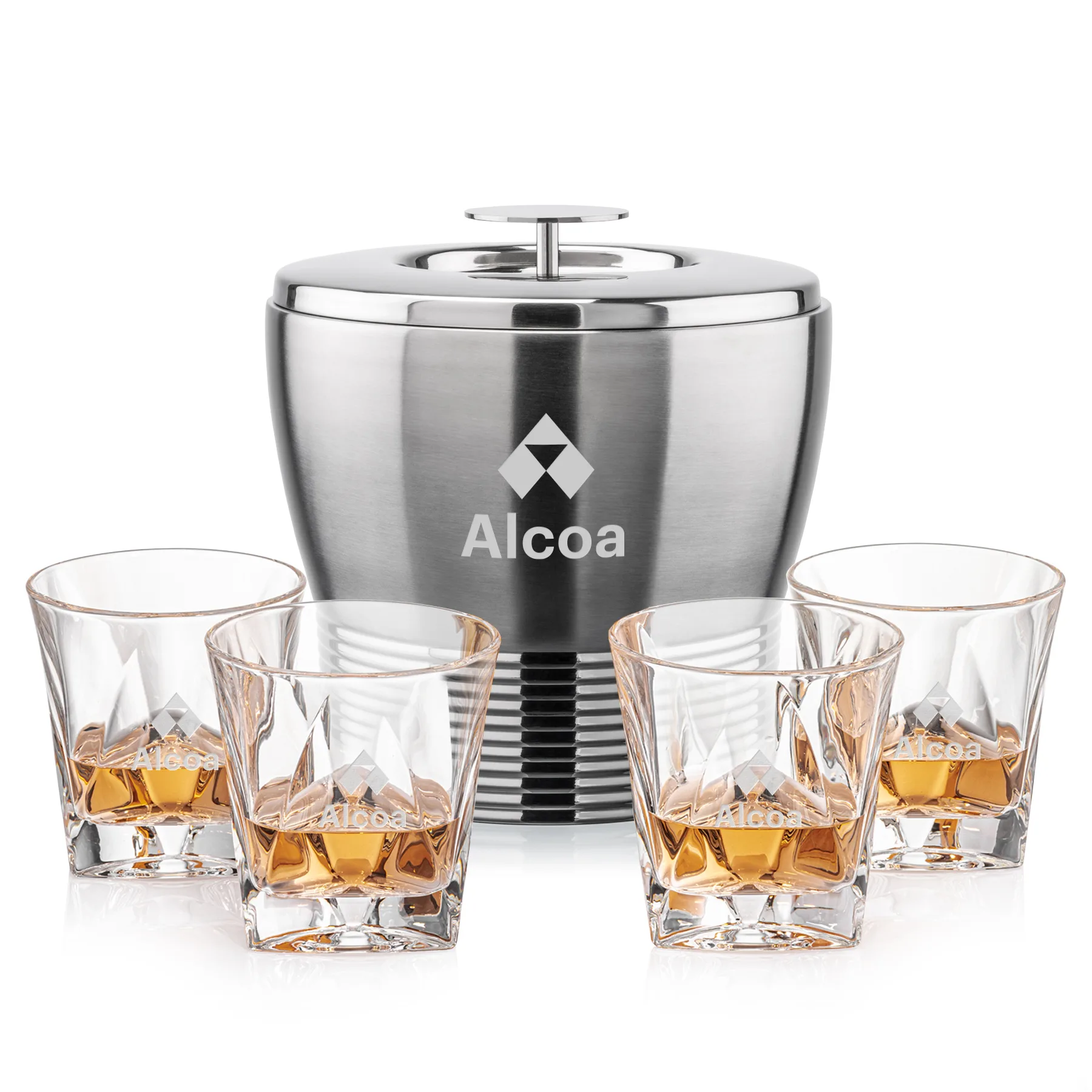 Genoa Bucket Set, Laser Engraving, Set of 5