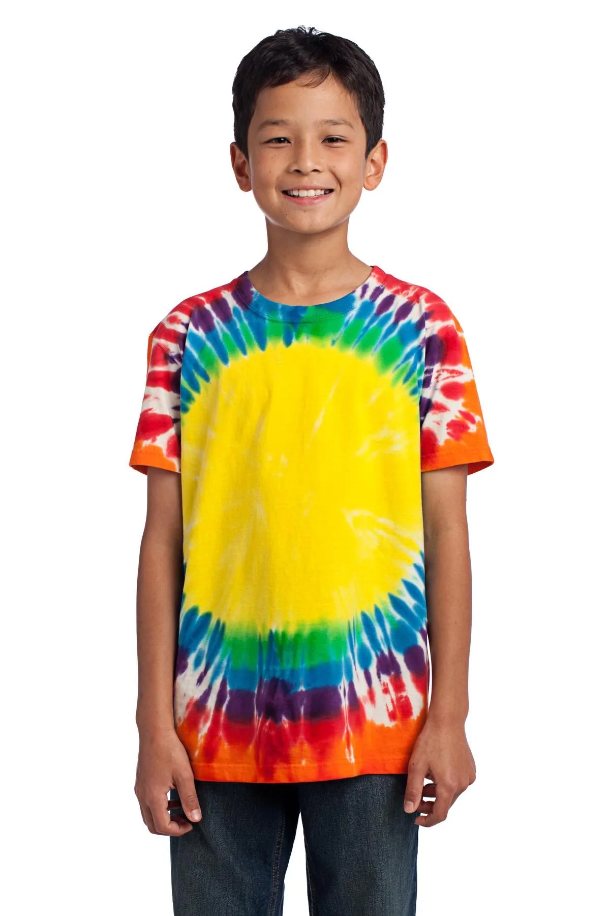 Port & Co™ Youth Window Tie-Dye Tee.