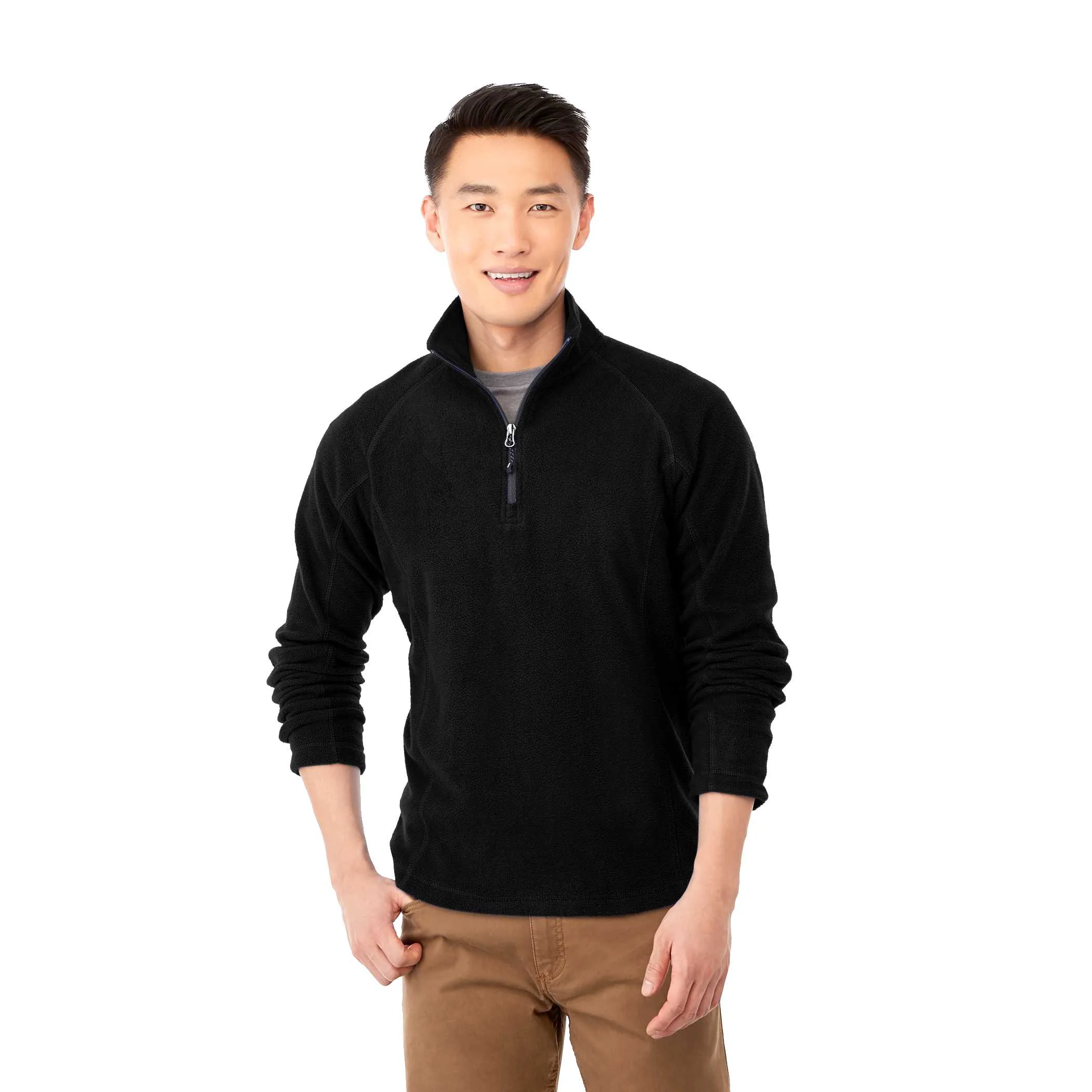 Men's BOWLEN Poly Microfleece Quarter Zip view 2