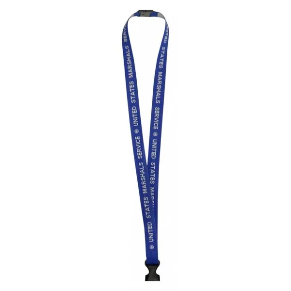 3/4" Detail Woven Lanyard view 3