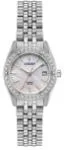 Citizen® Ladies Quartz Silver-Tone Stainless Steel Bracelet Watch w/MOP Dial