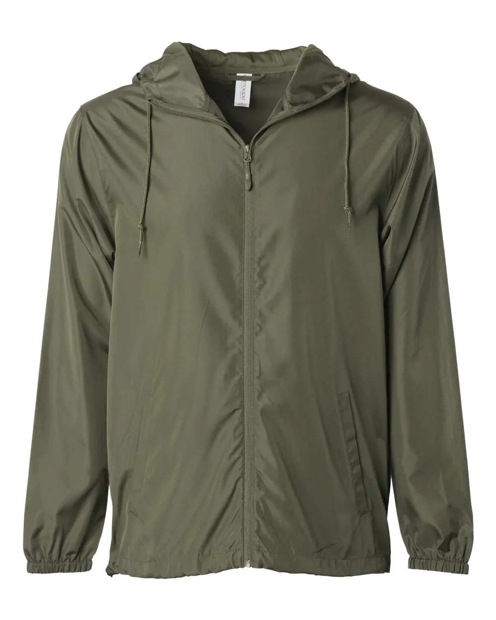 Independent Trading Co.® Men's Lightweight Windbreaker Full-Zip Jacket view 3