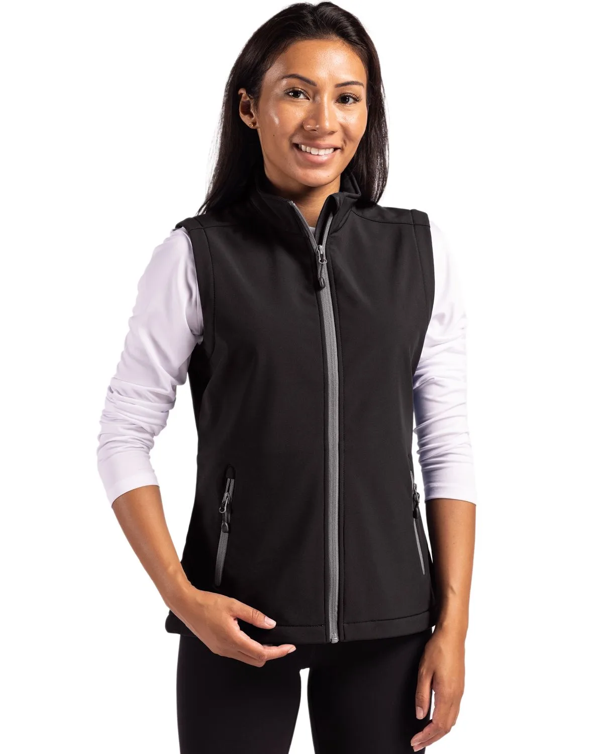 Clique Tempo Stretch Full Zip Womens Softshell Vest