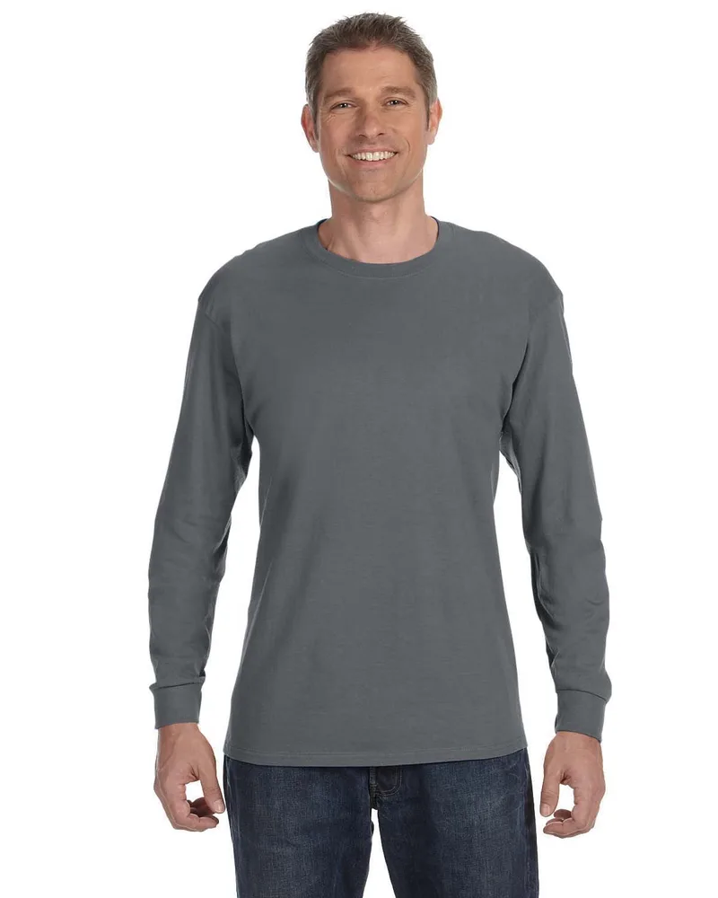 Gildan Adult Heavy Cotton™ Long-Sleeve T-Shirt view 5