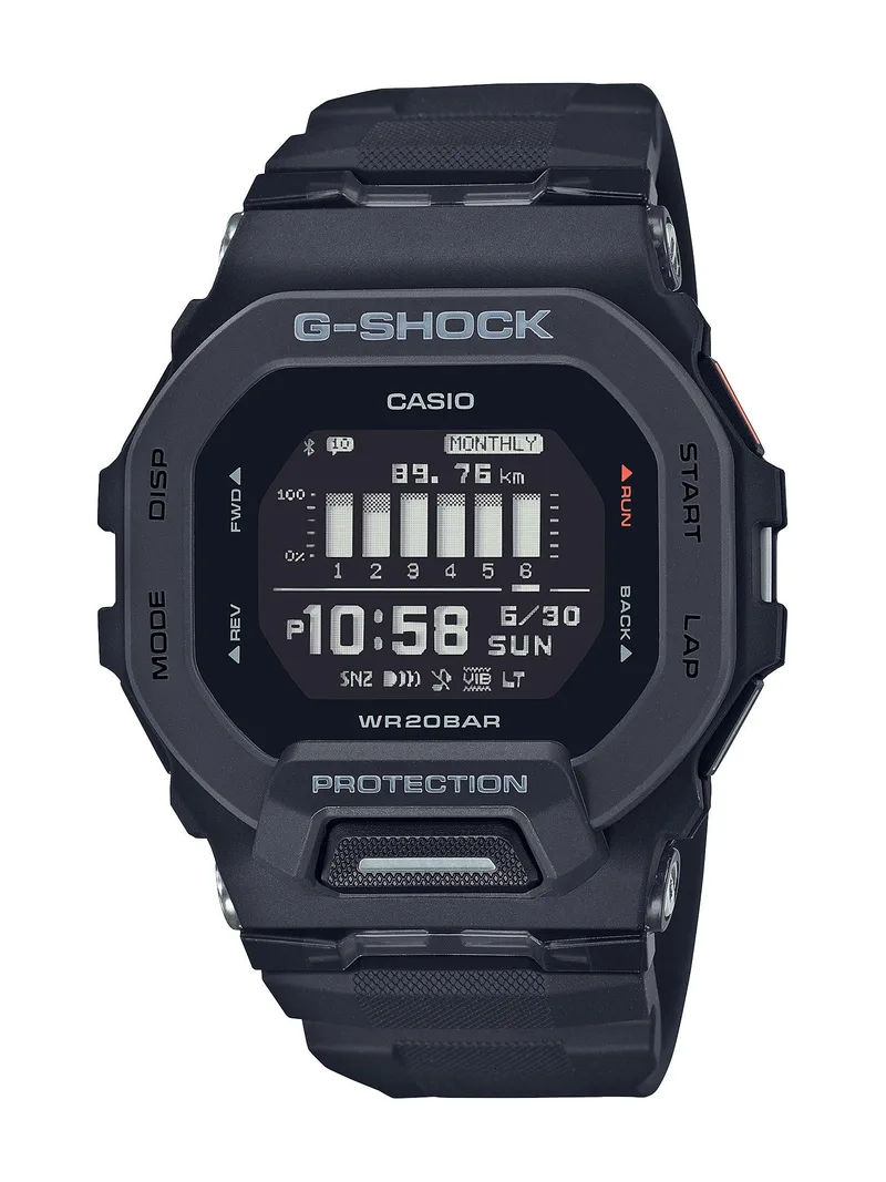 G-Shock Mens Move Sport Link Digital Watch Black