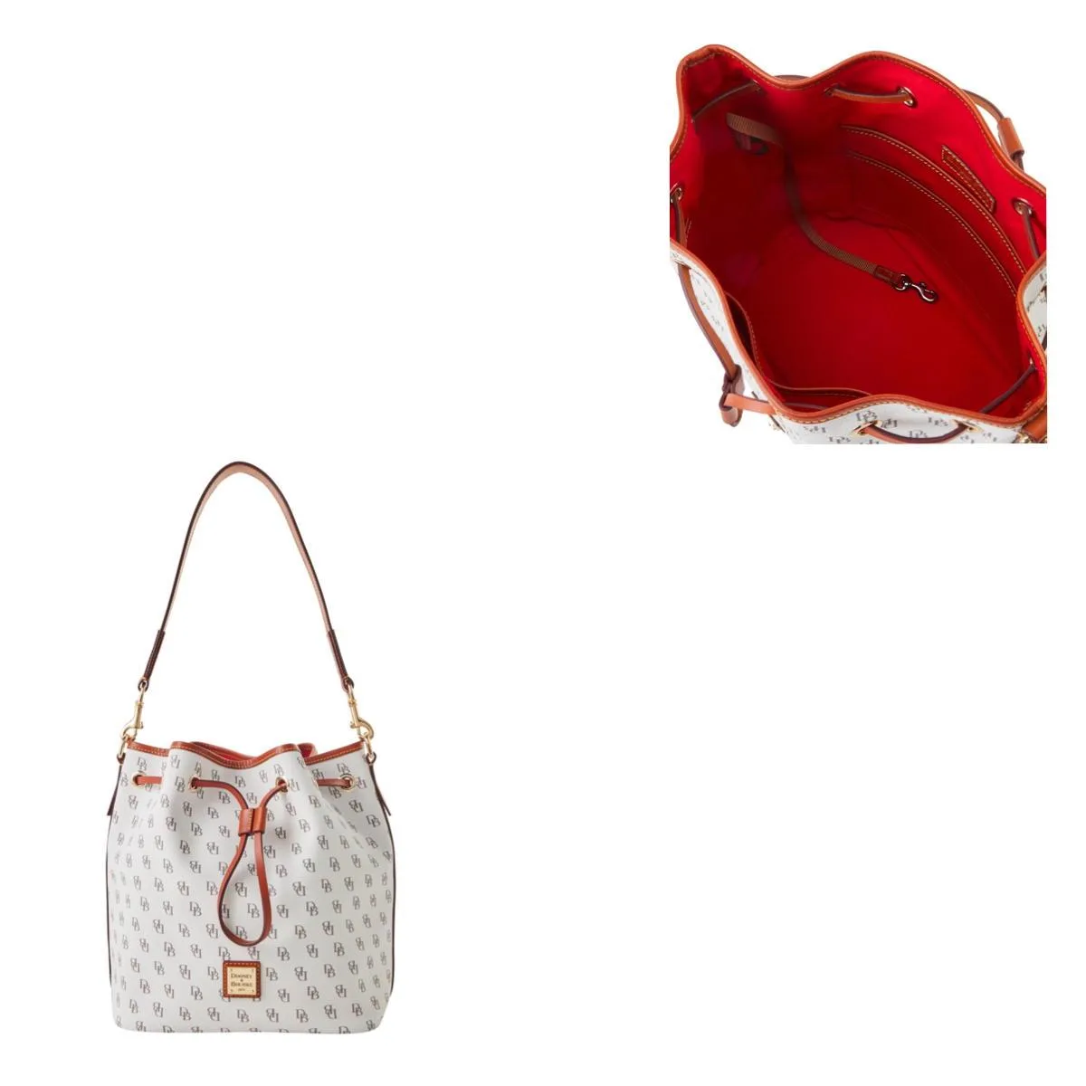 Dooney & Bourke Bone Gretta Drawstring