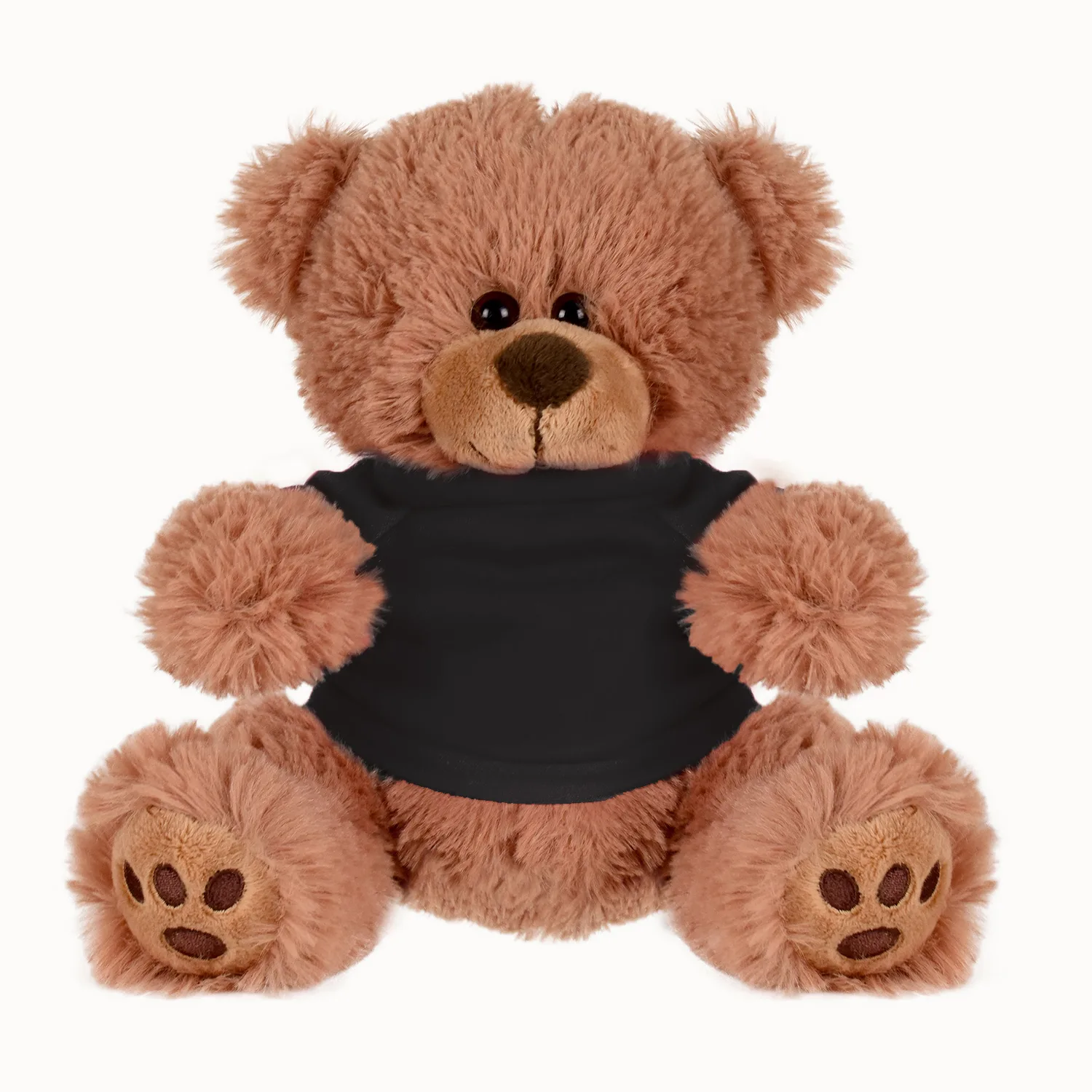 Plush Bear w/ Embroidered Paws and T-Shirt view 2