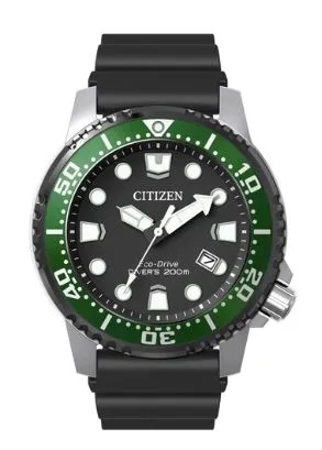 Citizen® Men's Professional Diver Eco-Drive® Polyurethane Strap Watch