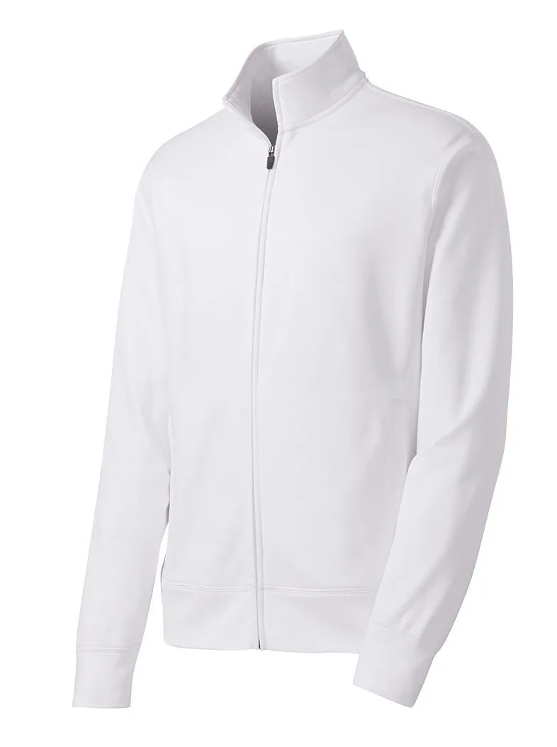 White Blank Angle View