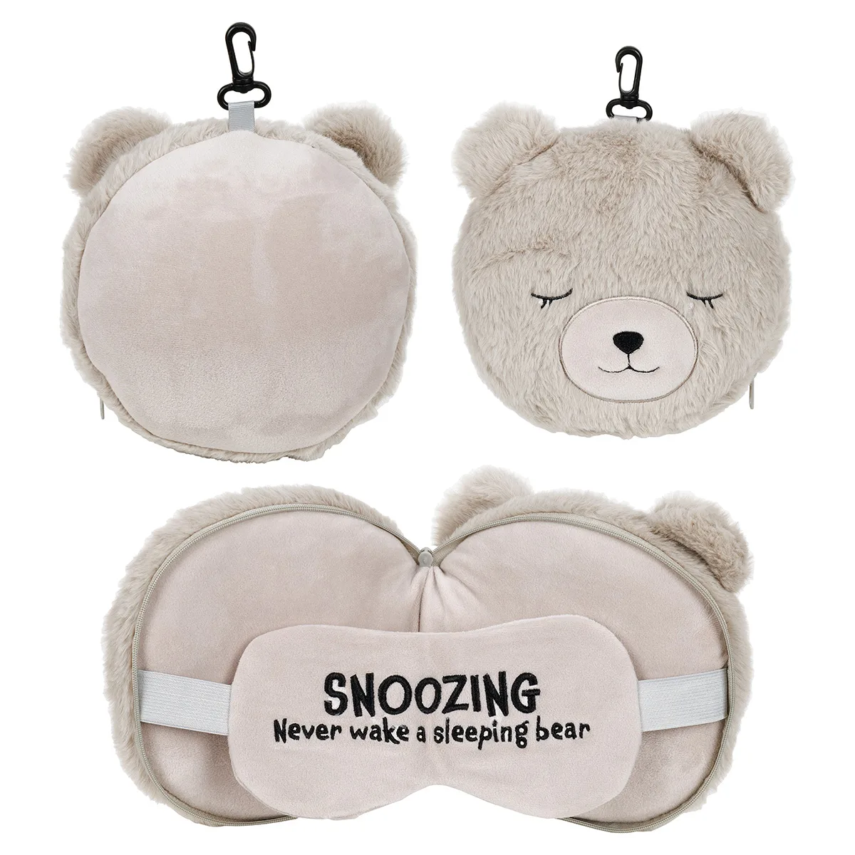 Comfort Pals™ Bear 2-in-1 Pillow Sleep Mask view 2