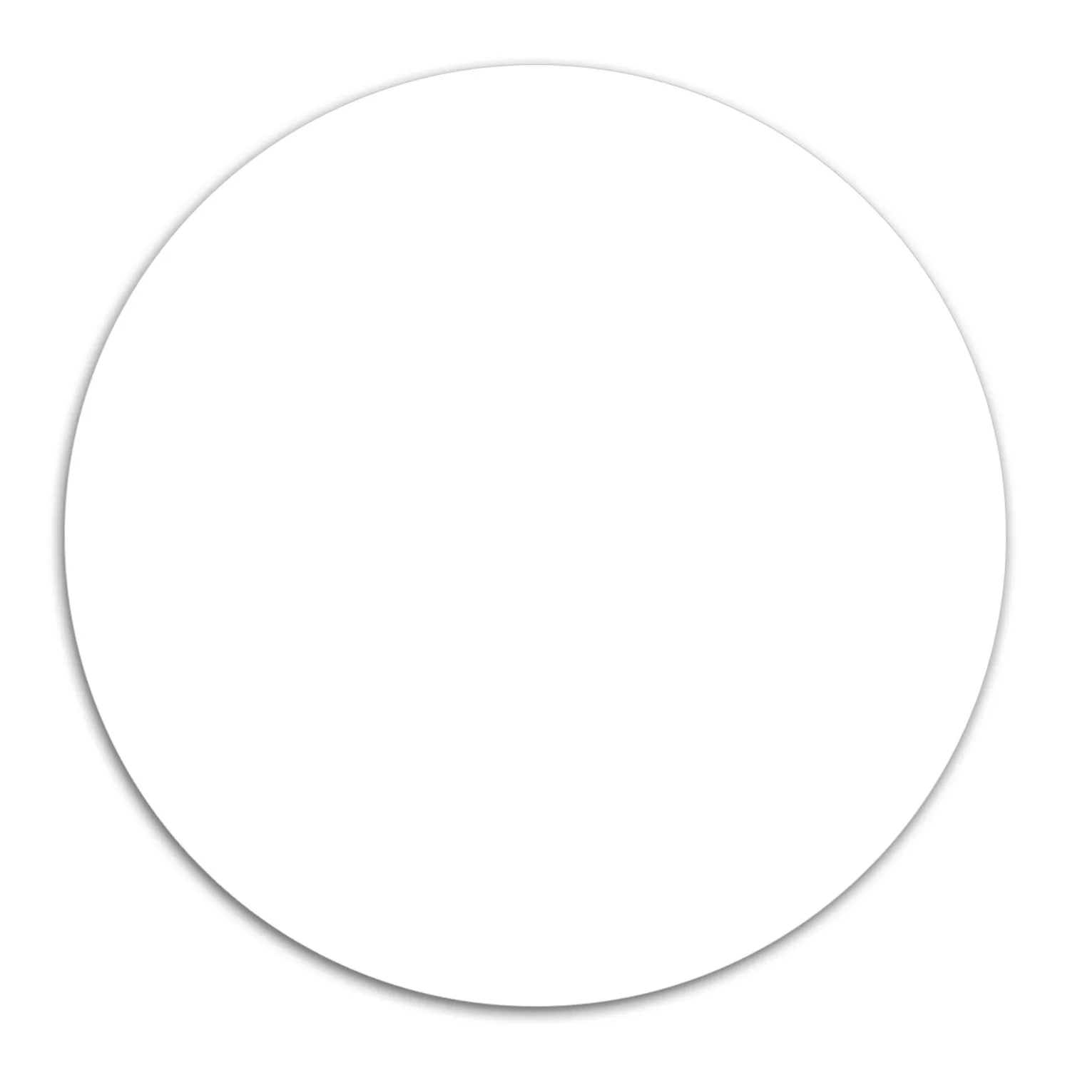 Circle Removable Adhesive Mouse Pad / Counter Mat view 2