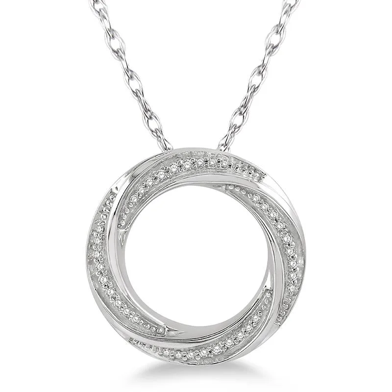 Jilco Inc Whirlwind Diamond Necklace