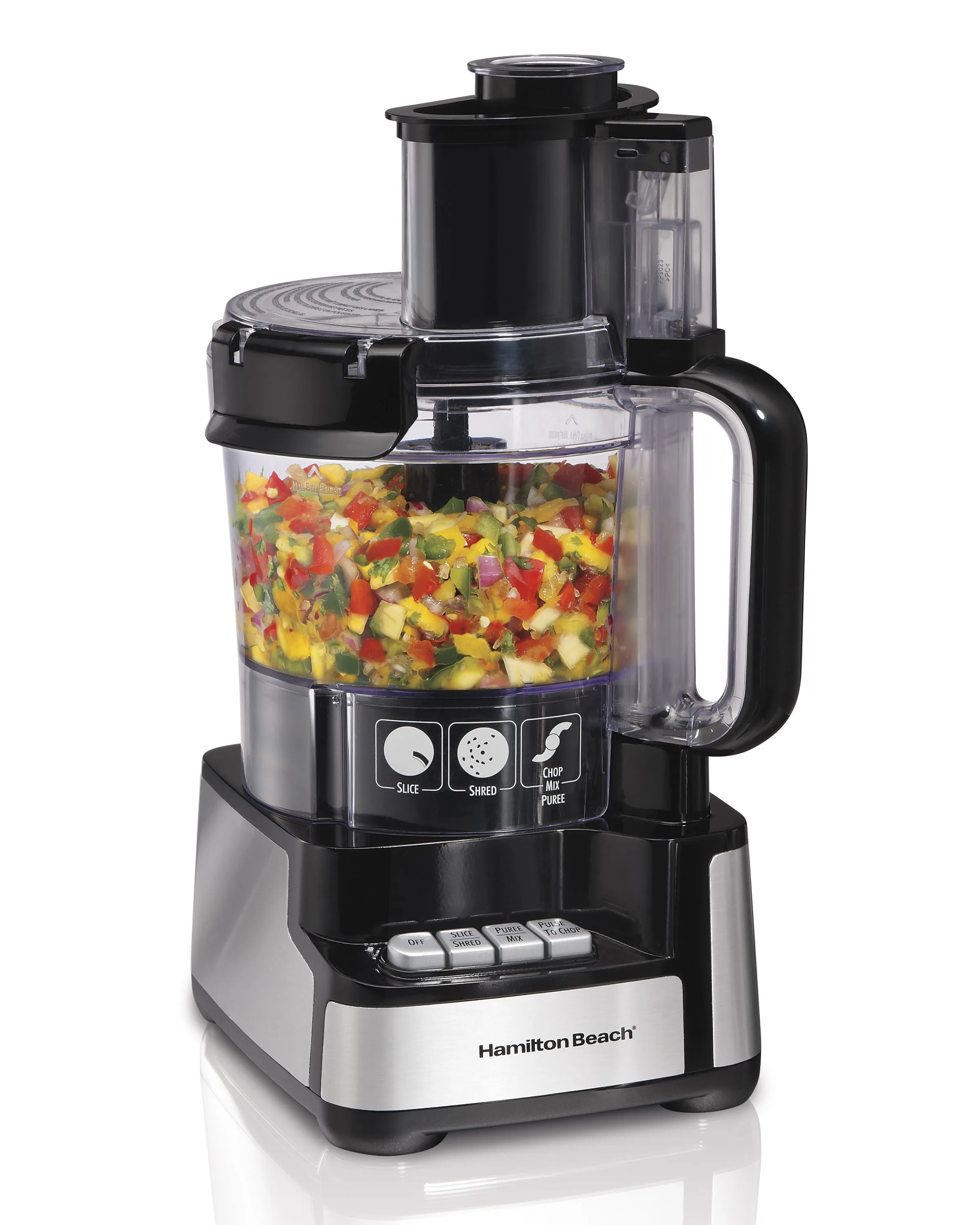 Hamilton Beach® 12 Cup Stack & Snap™ Food Processor