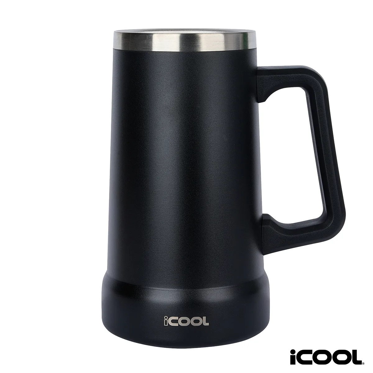 iCOOL Breckenridge 24 oz. Double Wall Stainless Steel Beer Stein view 2