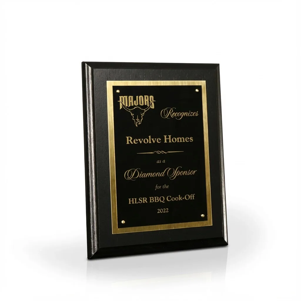 Corvus Award Plaque view 3