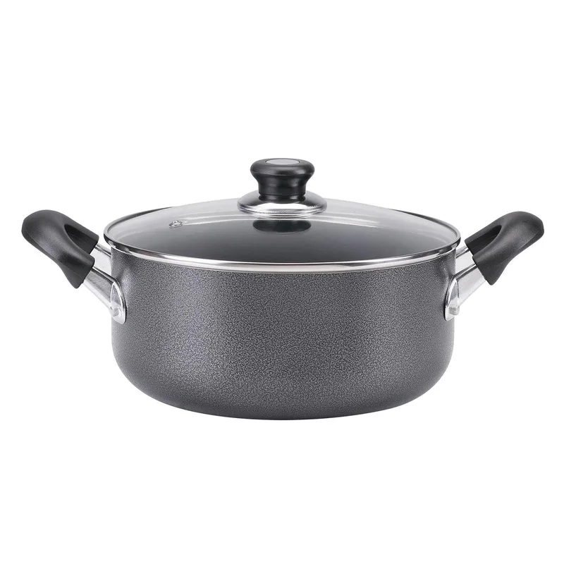 Gourmet Edge 5 Qt. Hammered Nonstick Dutch Oven w/Lid