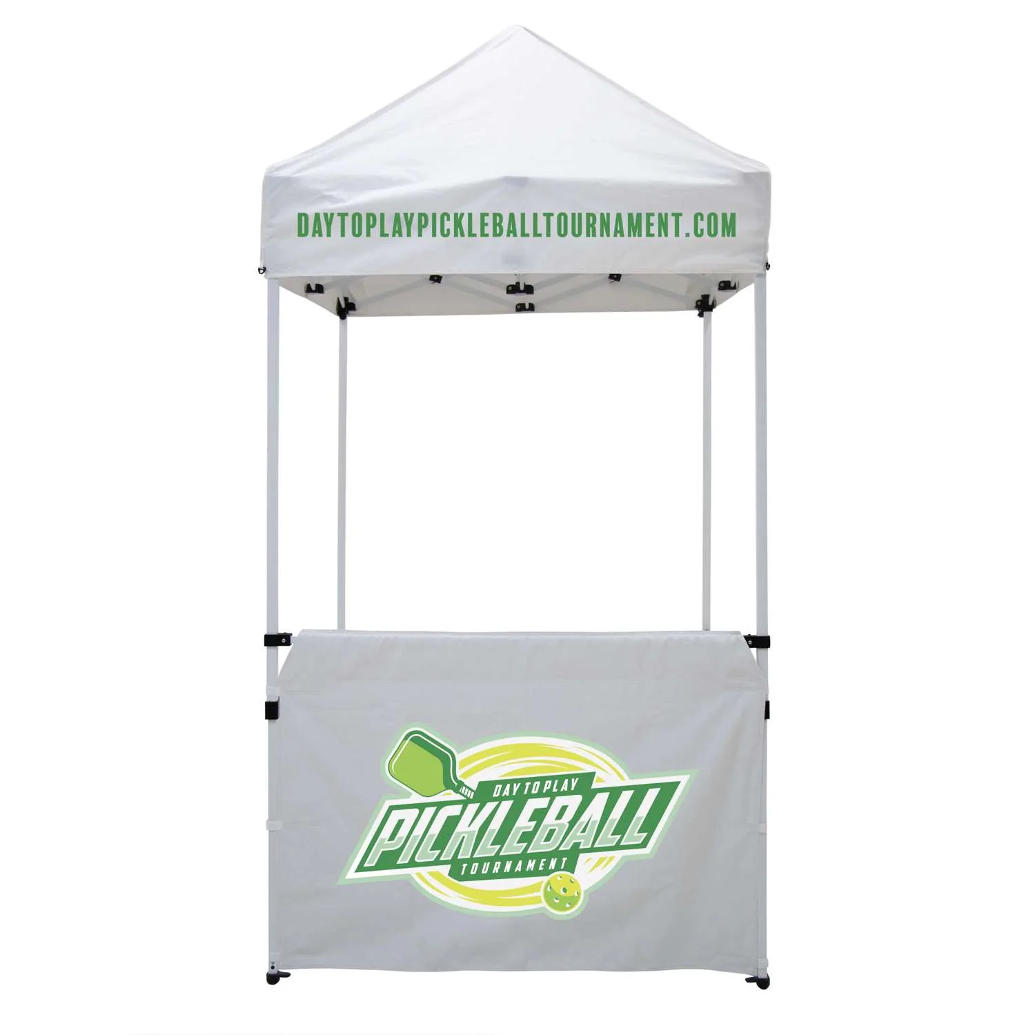 5' Economy Tent Half Wall Kit (Full-Color Imprint) view 3