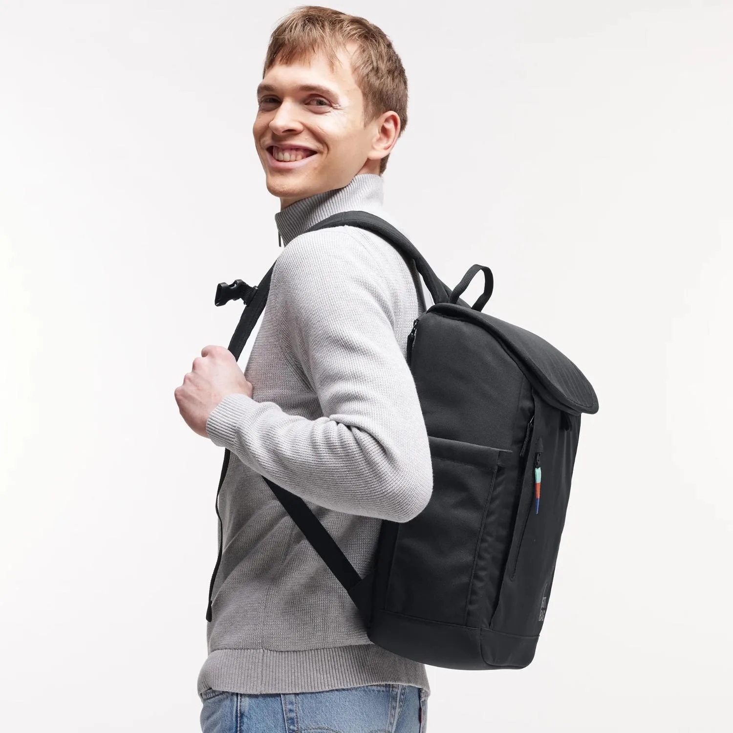 GOT BAG® Serene Pack – GOTS Certified Ocean Plastic Backpack view 7