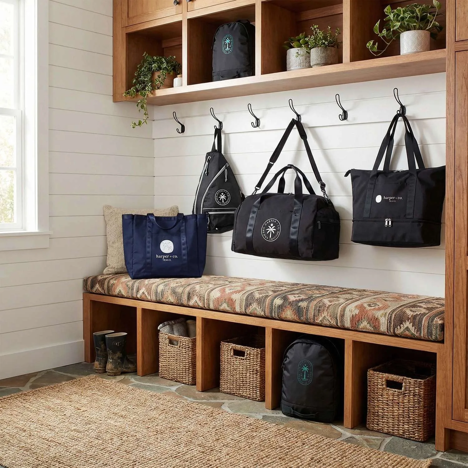 Baron Tote with Embroidery view 6