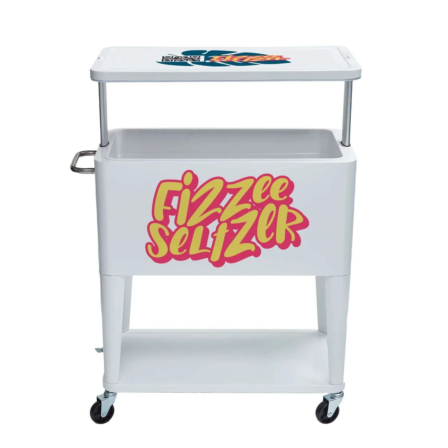 Raise the Bar Cooler, Front & Top Imprint view 2