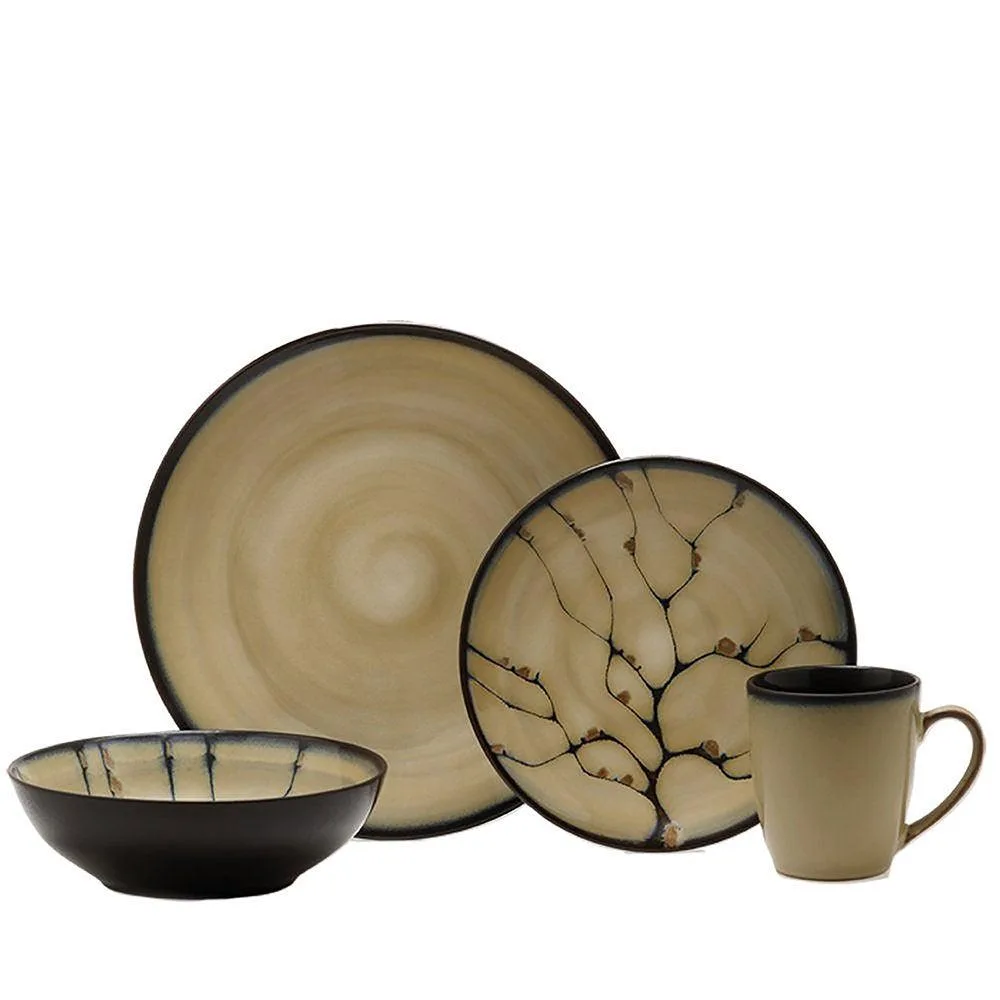 Mikasa Gourmet Basics Anissa 16 Piece Dinnerware Set