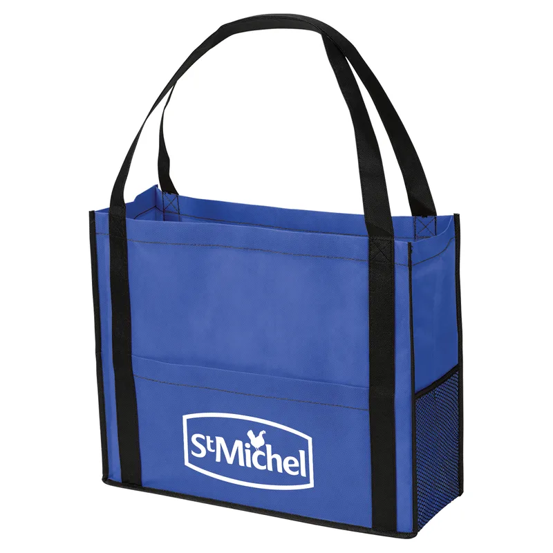 Chandler Non-Woven Mesh Tote Bag view 7