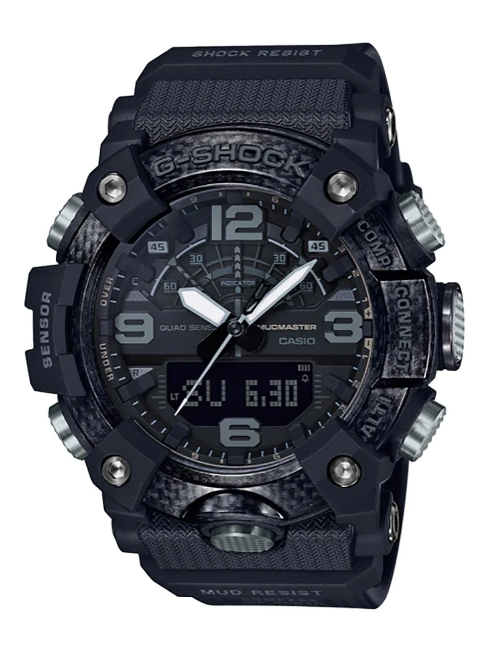 G-Shock Mens Mudmaster Connected Quad Sensor Watch Black