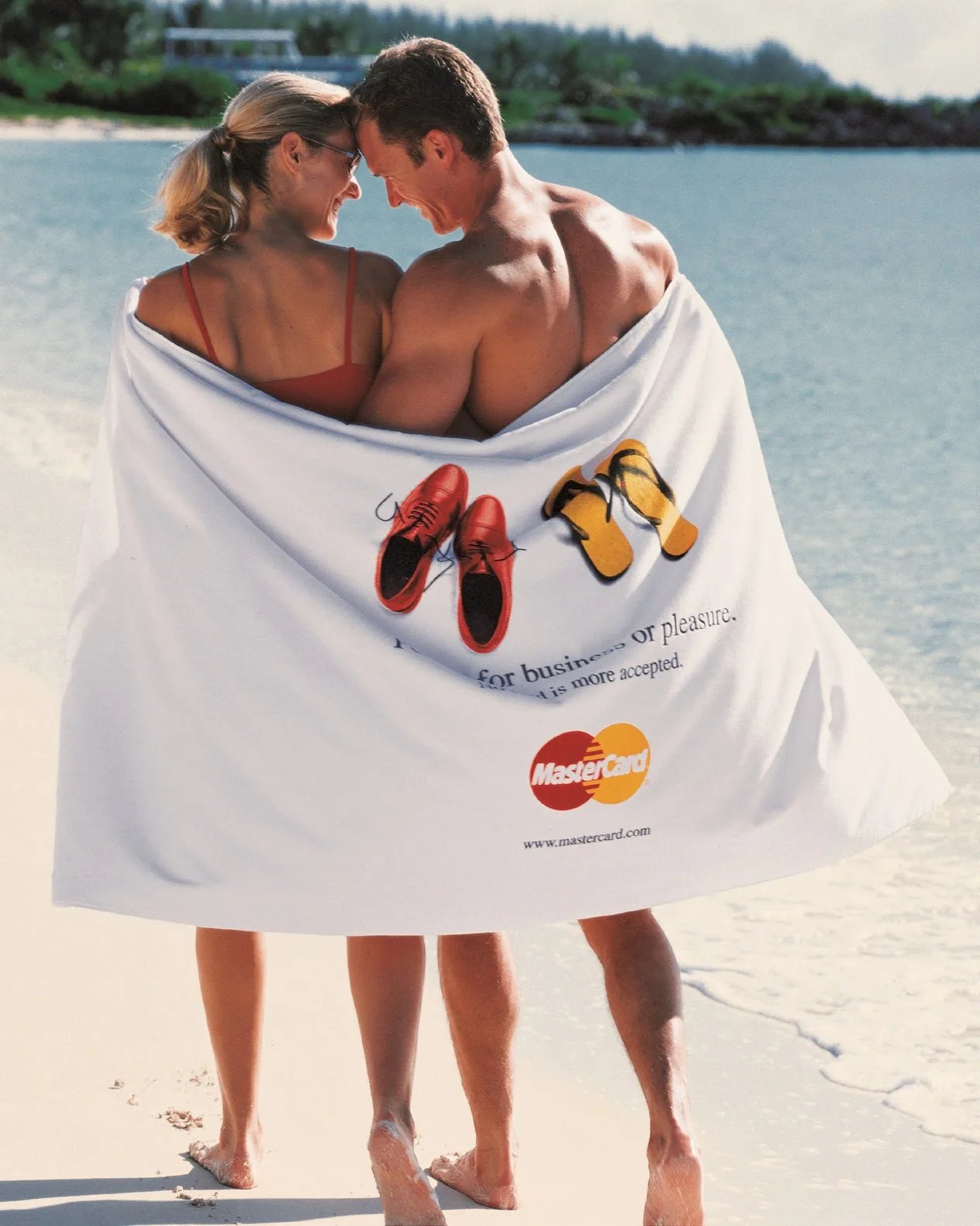 Turkish Signature™ Ultraweight White Beach Towel