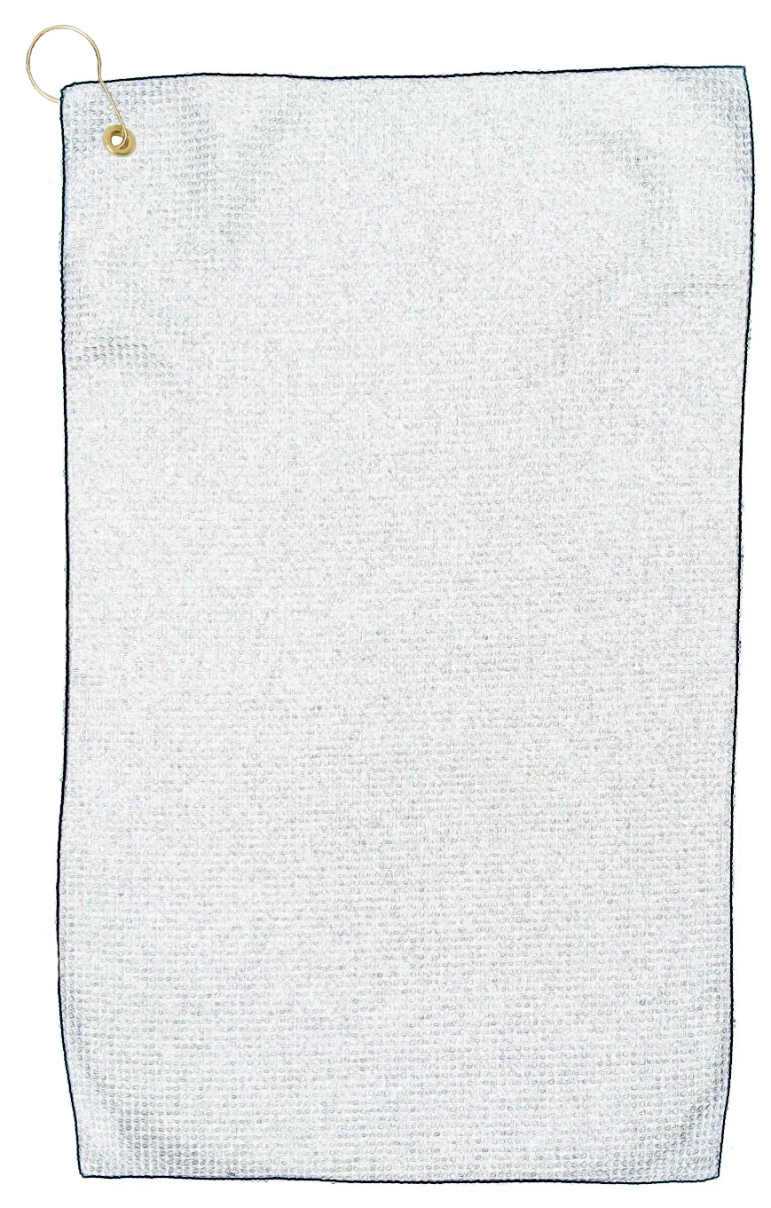 Microfiber Waffle Golf Towel (Pro Vision Sublimated) view 2