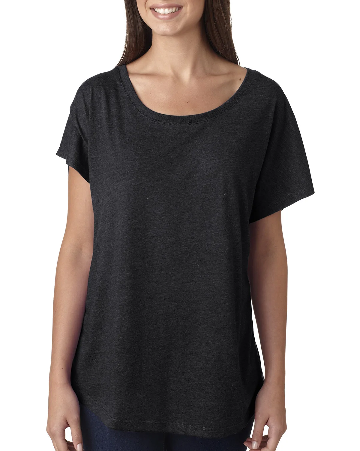 NEXT LEVEL APPAREL Ladies' Triblend Dolman T-Shirt view 7