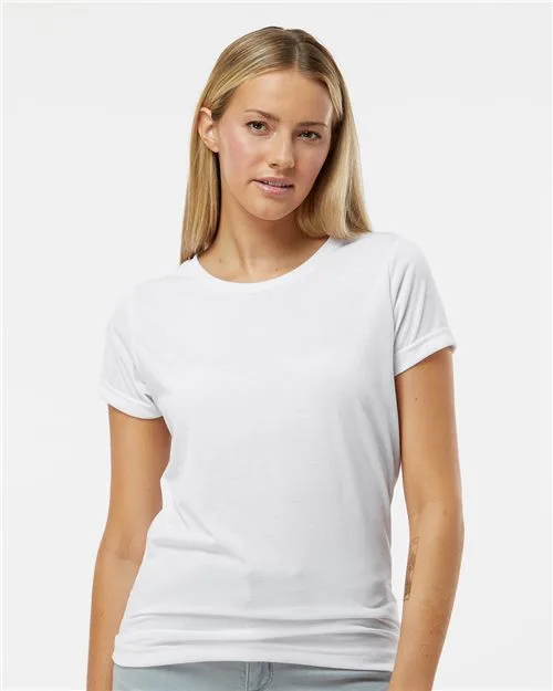 SubLiVie Women's Polyester Sublimation Tee