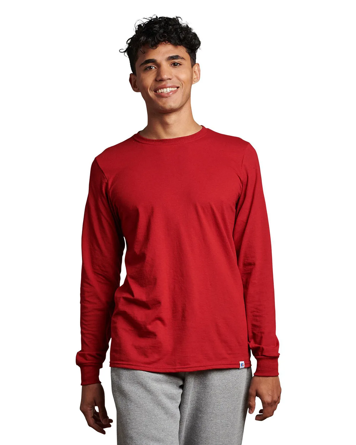 Russell Athletic Unisex Essential Performance Long-Sleeve T-Shirt view 3