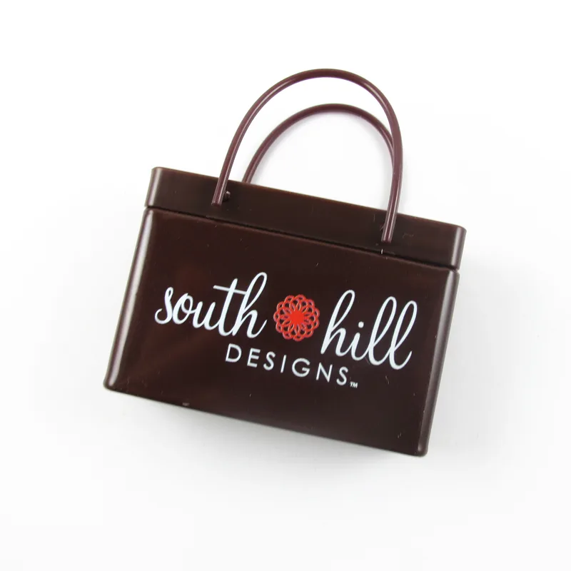 Brown Shopping Bag Mint Tin