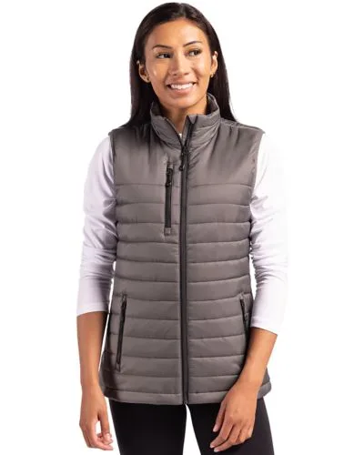Clique Valhalla Full Zip Womens Puffer Vest view 3