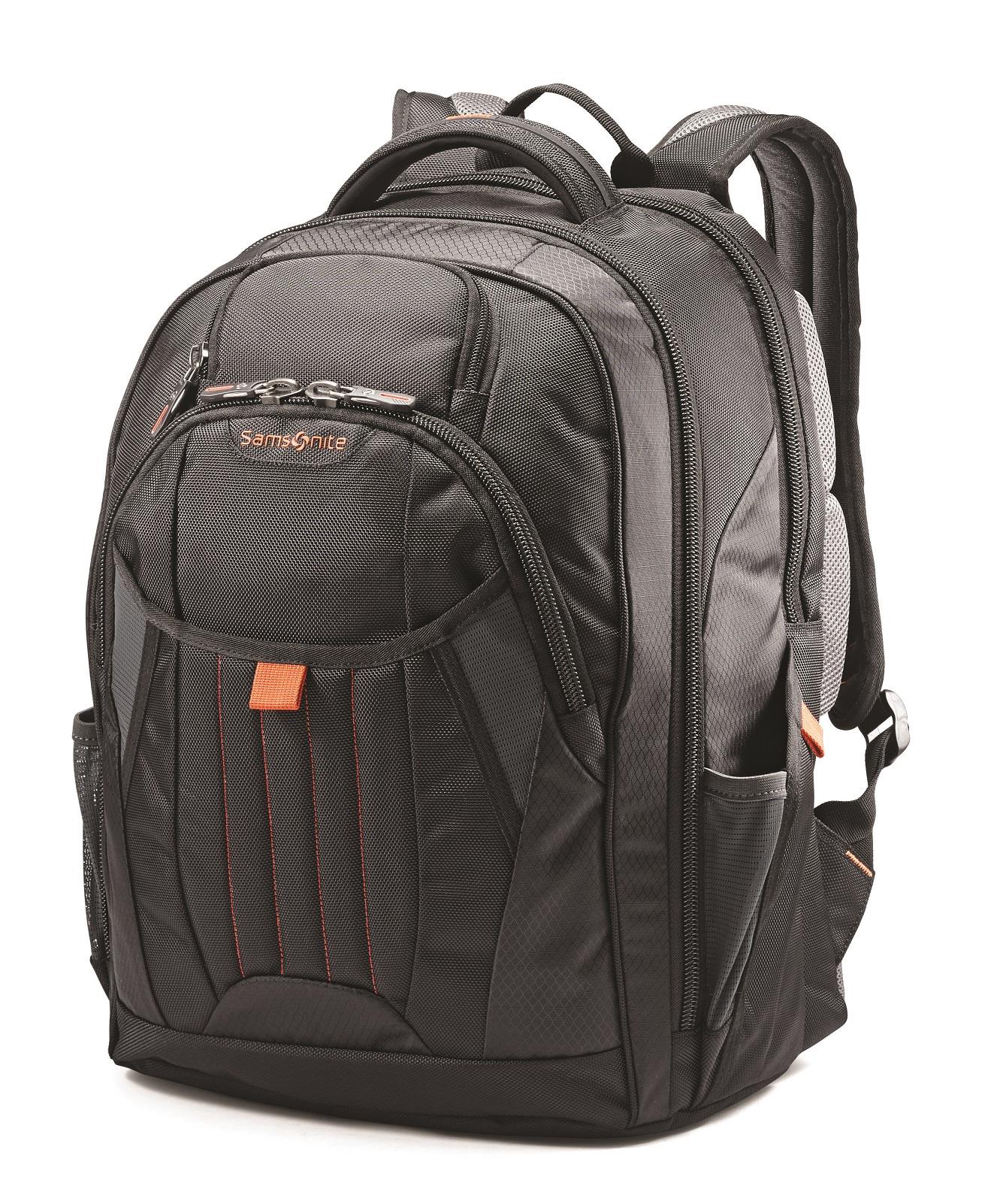Samsonite® Tectonic 2 Large Backpack - Black/Orange