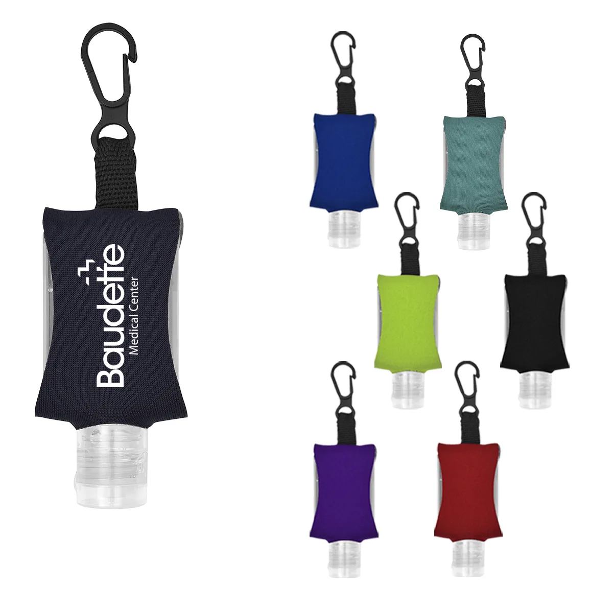 5 Oz. Hand Sanitizer With Eva Case And Clip