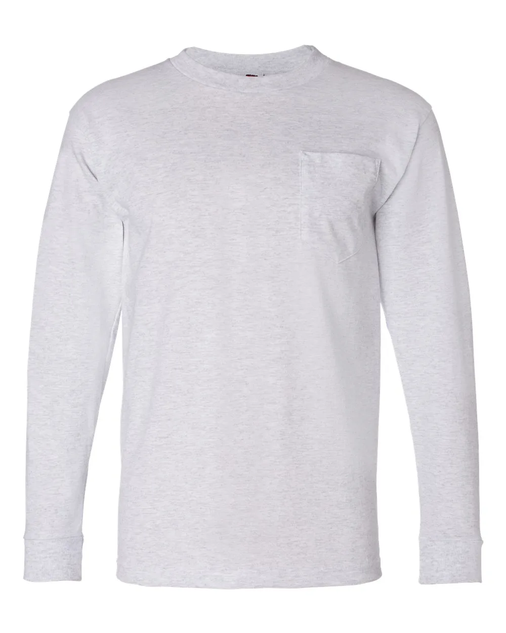 Bayside® USA-Made Long Sleeve T-Shirt w/Pocket view 3