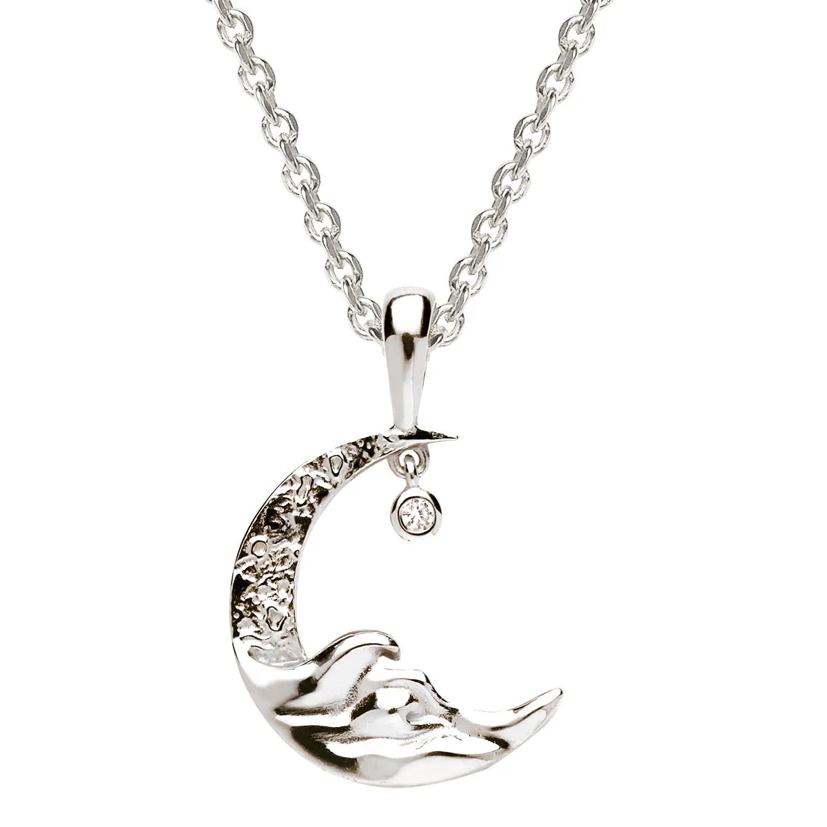 Jilco Inc Moonwave Necklace - Sterling Silver