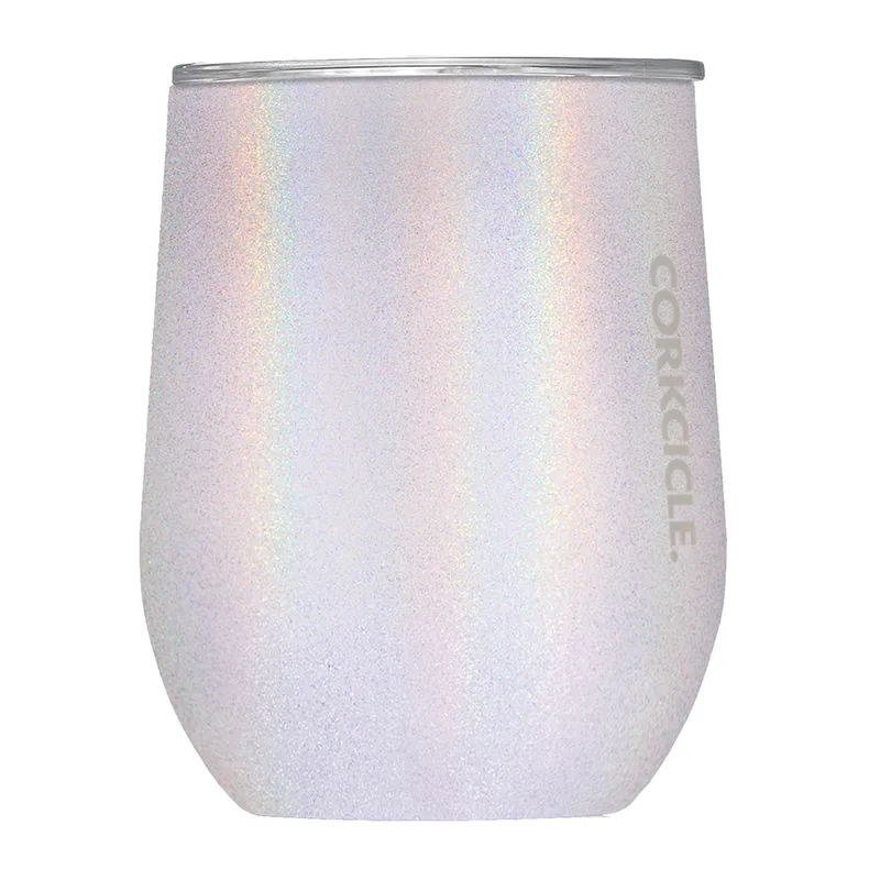 Corkcicle 12 Oz. Stemless Wine Cup - Sparkle Unicorn Magic