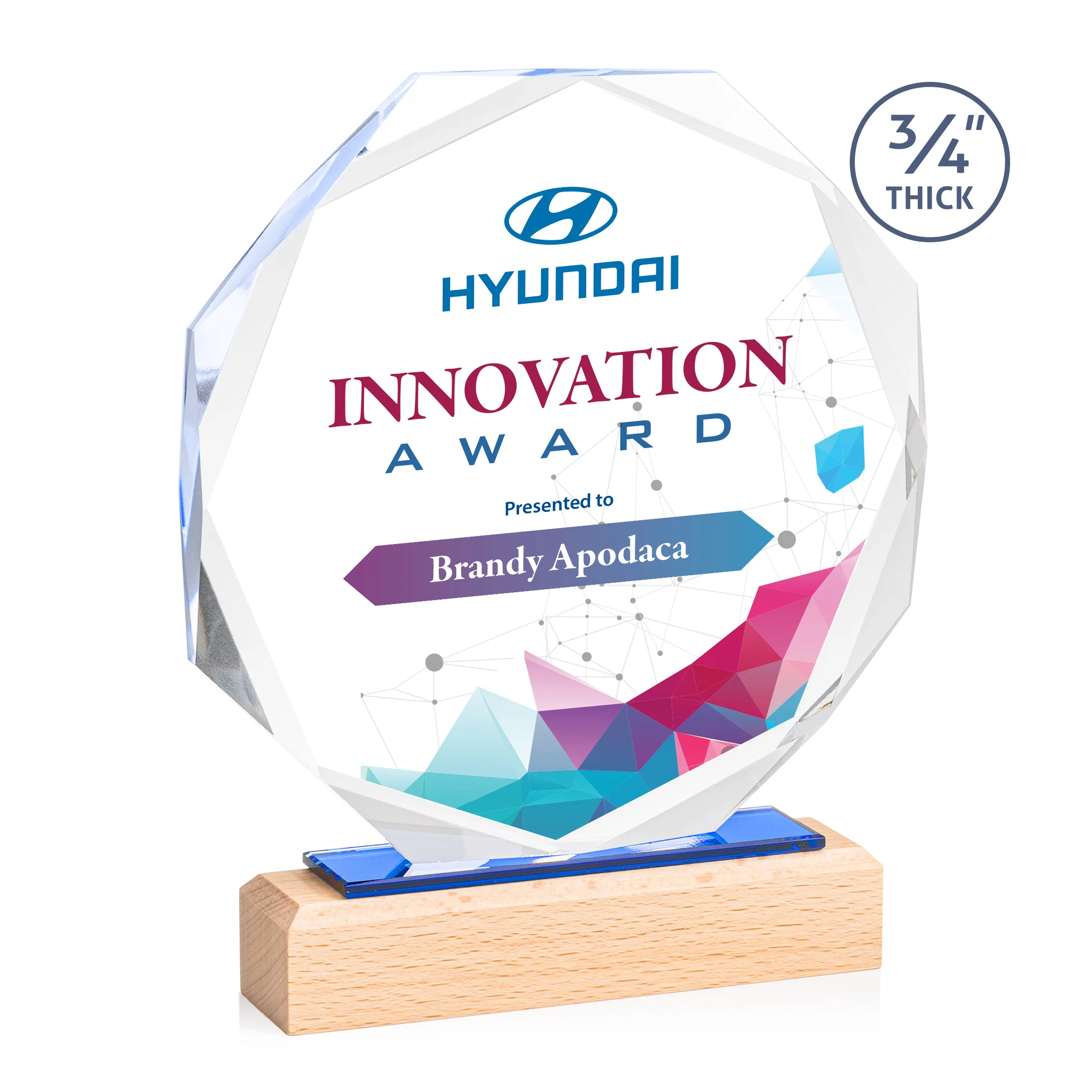 VividPrint™, 7.125" x 8.5" x 1.5"